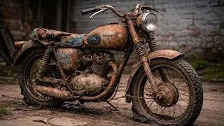 Restoring a 60-Year-Old Vintage Motorcycle to Like-New | From Start to Finish by @LiveWithCreativity