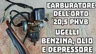 [Tutorial] Ugelli carburatore Dell'Orto 20,5 PHVB (corrispondenza benzina, olio e depressore)