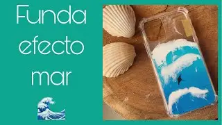 Cómo pintar case efecto mar 🌊