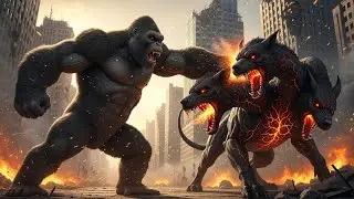 King Kong & MechaGodzilla vs Titan Cerberus | The Final War in New York's Ruins!