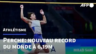 Duplantis s'envole &agrave; 6,19 m, nouveau record du monde de la perche | AFP