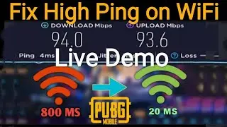 BGMI high ping on wifi ||  High ping even with fast internet || BGMI high ping on fiber 2020 || PING