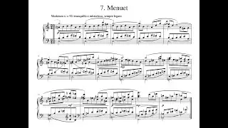【作曲】組曲Ⅱ（制作中）より第7楽章、メヌエット　Suite II for Piano (WIP) - 7. Menuet