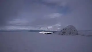 Зимна Витоша погледната от вр. Селимица