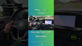 Volkswagen Caddy 2020 Stage 1 Remap 0-100KM/H