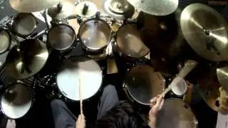 No Excuses - drum cam (by NBdrums)