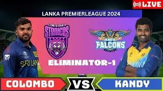 Lpl live: colombo strikers vs kandy falcons live || cs vs kdf live || lanka premier league live