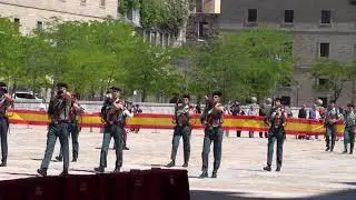 Desfile XL promoción de Suboficiales de la Guardia Civil  Monasterio  San Lorenzo De El Escorial