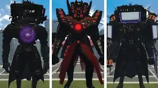 Astrol hydra titan vs All multiverse man,tvman, speakerman ! Minecraft mod battle