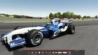 Williams FW27 at Donington in Assetto Corsa