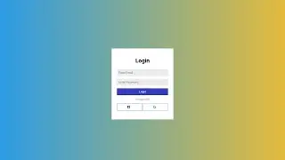 How To Create Login Form In HTML and CSS | Make Sign In Form Design
