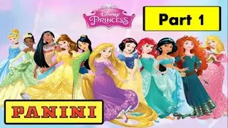 Princess Born To Explore Panini STICKER Album Part1/2