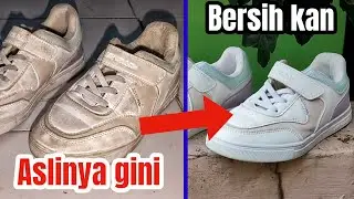 CUMA BEGINI✅ CUCI SEPATU KOTOR JADI BERSIH BANGET -LAUNDRY SATUAN
