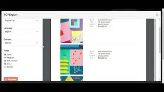 Send a price list to your customer by email