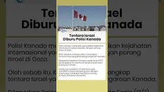 Tentara Israel Panik! Diburu Polisi Kanada karena Terkait Pembunuhan di Gaza