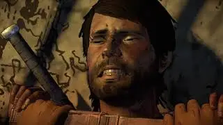 THE WALKING DEAD - Javier and David fight