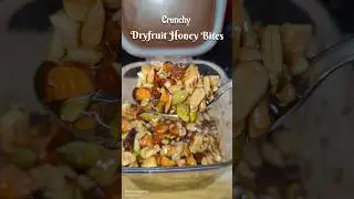 Crunchy Dryfruit Honey Bites #shorts #youtubeshorts