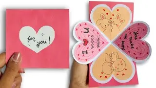 Birthday cards handmade /cute gift ideas for girlfriend /Handmade gift /best friend card ideas easy 