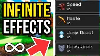 How To Get INFINITE Potion EFFECTS in Minecraft Bedrock & Java!