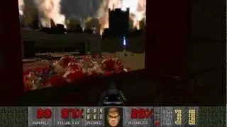 Classic Doom 2 Megawad: The Vilecore MAP15 - Ashwall Plaza