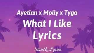 Rvssian x Ayetian x Moliy x Tyga - What I Like Lyrics | Strictly Lyrics 