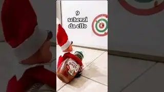 SCHERZI DA ELFO🎅 #elfontheshelfideas #xmas #natale