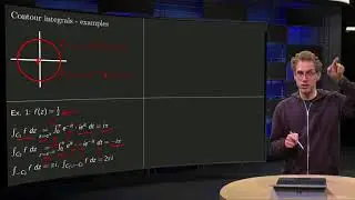 Examples of contour integrals (1)