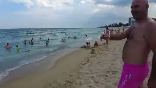 Bulgaria Golgen Sands Beach Walking Tour #bulgaria #beach #walking