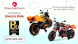 X-Trail Electric Motor Bike - A Thrilling Ride for Kids