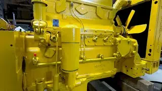 Oil system & filter install D4400 engine. 1939 Caterpillar D4 4G9986 Episode #113