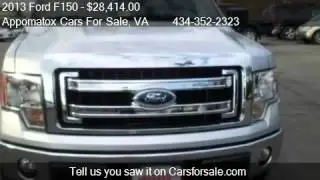 2013 Ford F150 XLT for sale in Appomattox, VA 24522 at Appom