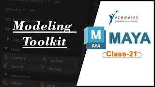 Autodesk Maya Modeling Toolkit | Poly Modeling | Maya 3D Tutorials