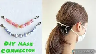 DIY FACE MASK CONNECTOR🌈DIY KONECTOR MASKER