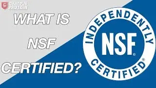 What is NSF Certified? (Supplements)