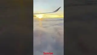 sunrise from the sky