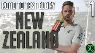 NEW LOOK TEAM! - Road to Test Glory #1 (New Zealand) - Cricket Captain 2018