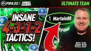 FIFA 22 - (*END GAME*) INSANE (4312) CUSTOM TACTICS + PLAYER INSTRUCTIONS!!