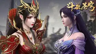 🪓萧炎首次施展天火三玄变第三变！骨灵冷火缠身霸气秒杀鹜护法！【斗破苍穹 | Battle Through the Heavens 】