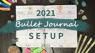 Bullet Journal Setup 2021
