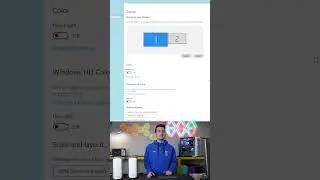 Windows 10: Easy Monitor Resolution Change! #shorts