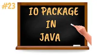 IO Package in Java | Java Tutorial for Beginners in Tamil