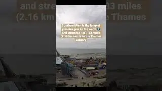 The longest pier in the world: exploring Southend-on-Sea 🏴󠁧󠁢󠁥󠁮󠁧󠁿#shorts #foryou #factsabout