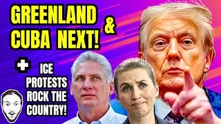 LIVE: Trump After Greenland & Cuba&nbsp;+ ICE Protests Across The Country