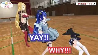【Eng Sub】Tsukino Mito vs. Amamiya Kokoro physical checkup PT3【JKgumi Nijisanji】