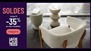 📢 Jusqu'&agrave; 35% de remise* sur le mobilier 🔥 D&eacute;couvrez-vite nos offres Soldes 🏷️💜 #interiordesign
