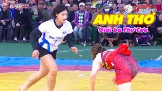 Nữ Đ&ocirc; ANH THƠ - Xinh Đẹp tuyệt vời..The Techniques of Vietnamese Women's Wrestling