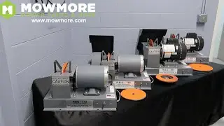 What are the differences between the RBG712 and RBG934 Mower Blade Grinders, and the RBG750, RGB950