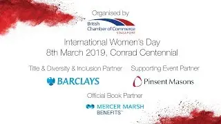 International Women's Day 2019 | British Chamber of Commerce Singapore