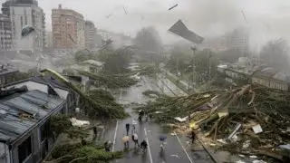 Chaos In Serbia and Romania | Storm Destroys Požarevac, Reşiţa, Timişoara, Sibiu and Jibou
