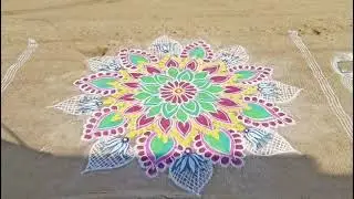 Shivaya #namah #engal #veetu #vasal #rangoli#thiruchitrambalam#pennagaram 🙏👌🙏
